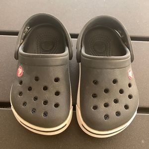 Toddler Crocs Black (4-5c)